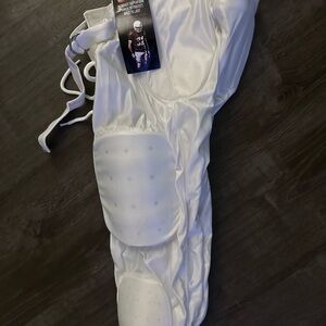 Men's White Football Pants
